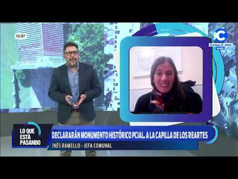Declararán monumento histórico provincial a la capilla de Los Reartes | Inés Ramello, Jefa Comunal