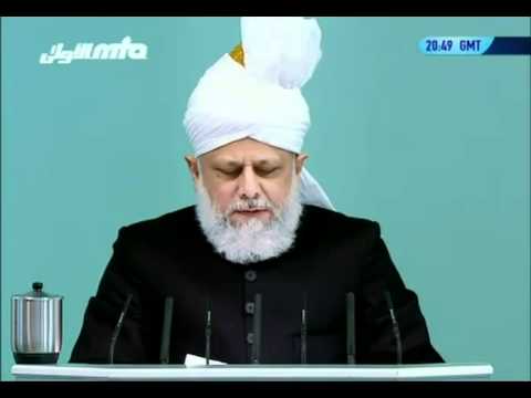 English Friday Sermon 28th January 2011   Islam Ahmadiyya clip1