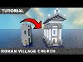 Minecraft Roman Village Church Tutorial
