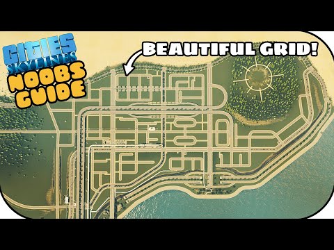 How To Prepare Your Vanilla City For A Downtown In Cities Skylines! | Noobs Guide