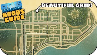 How To Prepare Your Vanilla City For A Downtown In Cities Skylines! | Noobs Guide