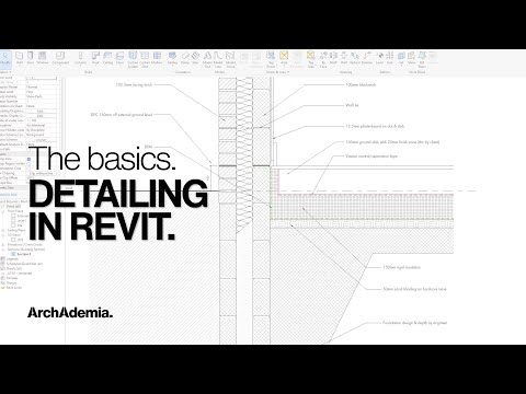 Architectural Detailing using Autodesk Revit | Technical Drawing & Basic Principles