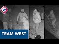 Inbrekers klimmen naar binnen via uitschuifbare ladder - Team West