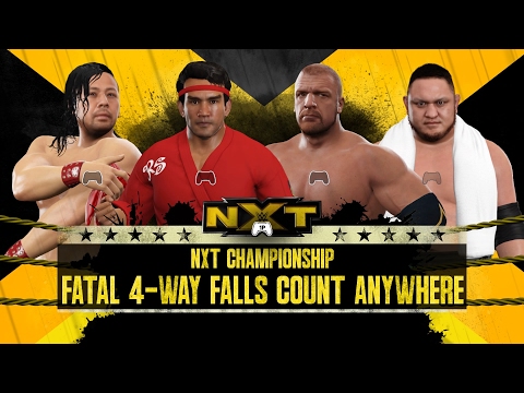 NXT CHAMPIONSHIP MATCH (FALLS COUNT ANYWHERE PART 1)