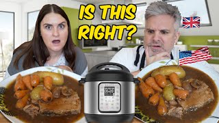 Brits First Ever Pot Roast in The Instant Pot