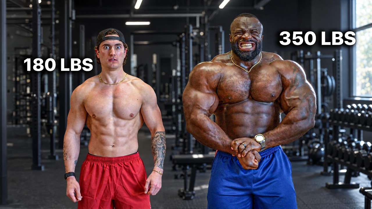 The World’s Largest Bodybuilder (350lb Samson Dauda)
