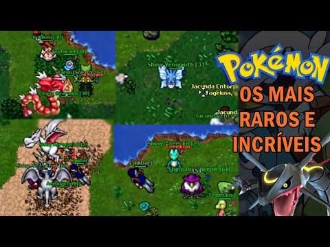 TOP 10: Os mais RAROS pokémons SHINY encontrados por nós no POKEMONBR OT Pokemon Mobile
