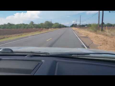 back road to La Feria Tx.