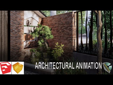 Hòn non bộ [The Oasis] - Sketchup 20 + Enscape 2.9