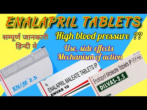 Enalapril 2.5mg (Envas 2.5 Tablet)