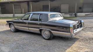 1991 Cadillac Brougham Walk Around and Drive By