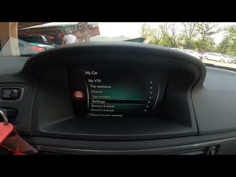 How to Find and Manage Lights and Vision Settings in VOLVO V70 III ( 2007 – 2016 )