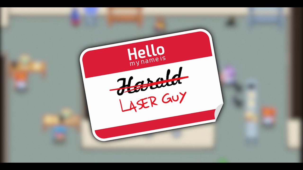 Video trailer for Laser Guy (Harold)
