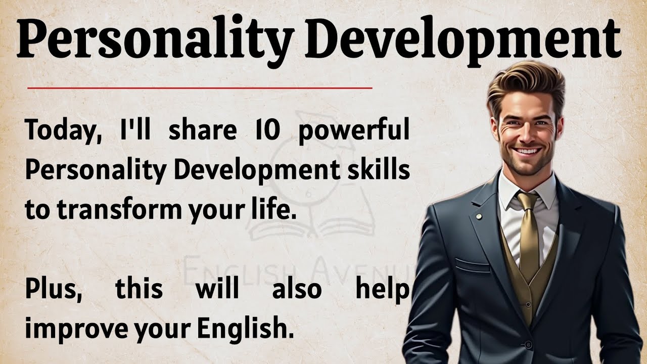 Personality development: 10 Powerful Skills to Transform Your Life || Improve Your English ✅ || ESL