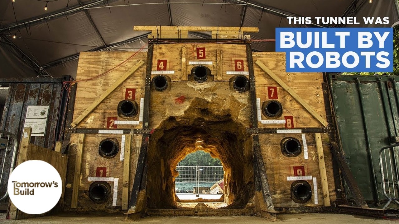 A Swarm of Robots Built This Tunnel