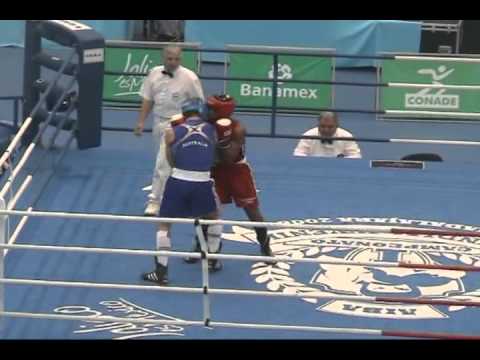 Zac Dunn 2008 Worlds amateur boxing Mexico
