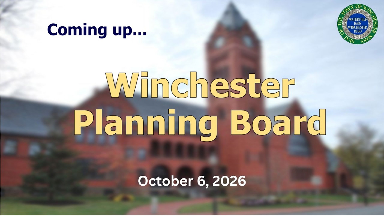 From the Planning Board
