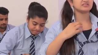 Girls attitude in exam hall