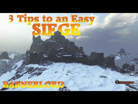 Mount and Blade 2 Bannerlord How to Siege Tips Tutorial