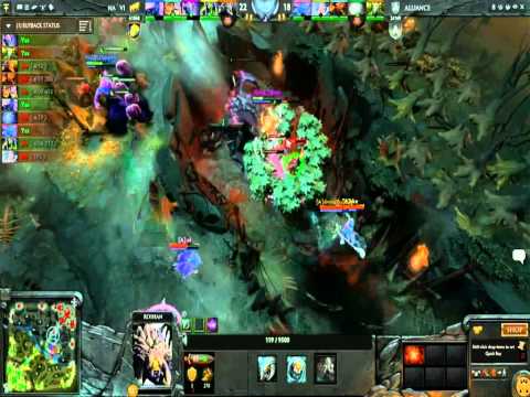 Na'Vi vs Alliance :: Final Game 5 The International 3 Highlights
