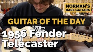 Video thumbnail for Guitar of the Day: 1956 Fender Telecaster Blonde | Norman's Rare Guitars by Normans Rare Guitars