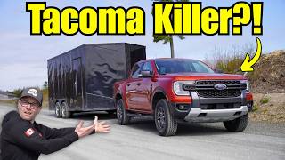Ford Ranger (2.7L Ecoboost) Towing Review - Should You ACTUALLY Tow With It??