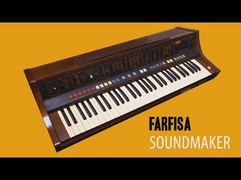 FARFISA SOUNDMAKER Analog Synthesizer 1979 | HD DEMO
