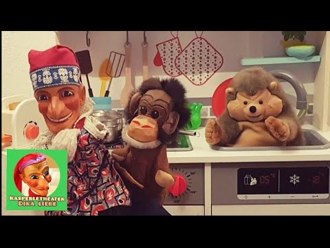 Kasperle in der Küche Nudelauflauf kasperletheater puppentheater Dika Liebe für Kinder