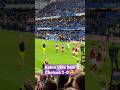 Aston Villa players celebrate beating Chelsea 2-0 🤩 #astonvilla