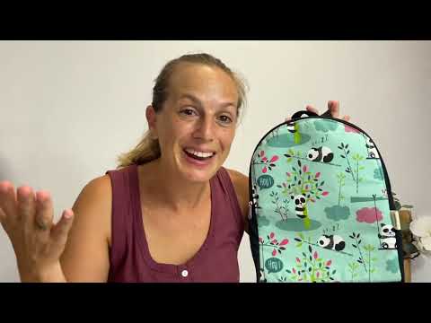Mochilas escolares hechas a mano