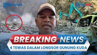 BREAKING NEWS: Tambang Batu di Gunung Kuda Cirebon Longsor, 4 Tewas, Puluhan Pekerja Tertimbun