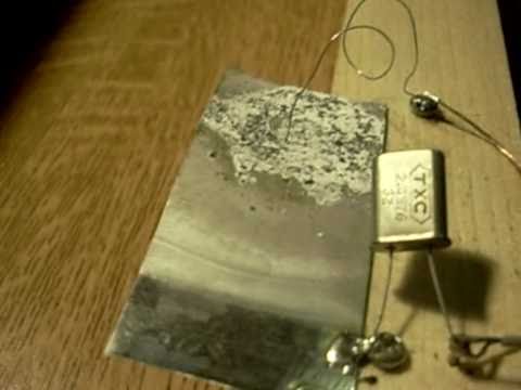 My Zinc Negative Resistance CW Transmitter.