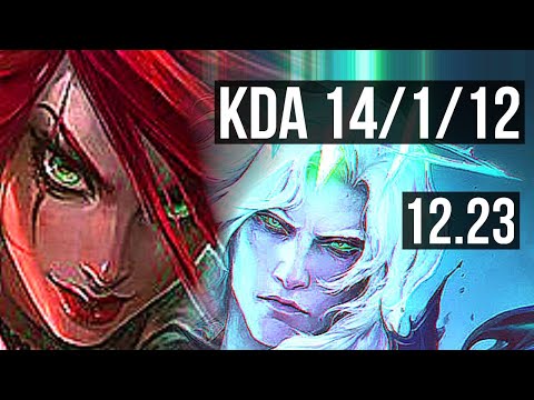 KATA vs VIEGO (MID) | 14/1/12, 2.2M mastery, Legendary | KR Diamond | 12.23