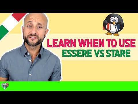 Essere vs Stare: When to Use Essere and Stare (Difference Between Essere and Stare in Italian)