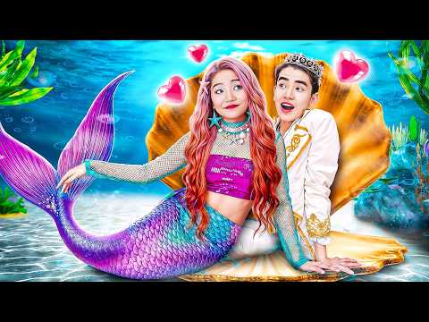 Prince Falls In Love With A Mermaid! Jealous Baby Doll Tries To Break Us Apart!
