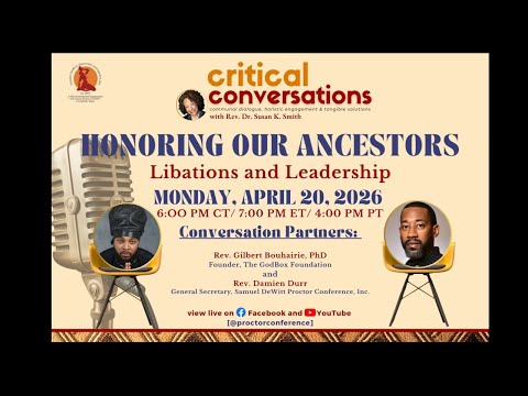 4/23/26 - HONORING OUR ANCESTORS-Libations and Leadership