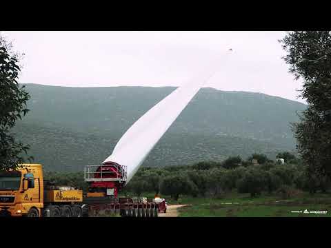 Goldhofer FTV 550 deployed by Anipsotiki SA, Greece