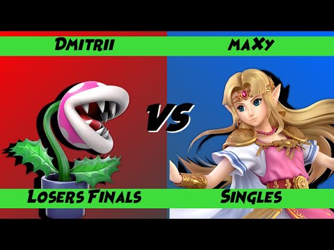 TAABF 1 - Singles - Losers Finals - Dmitrii (Piranha Plant) vs maXy (Zelda)