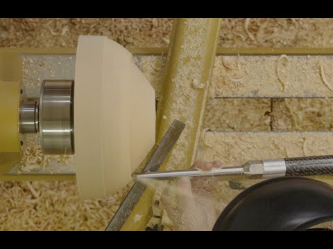 Stuart Batty 40/40 & Bottom Bowl Gouge Demo with Negative Rake Scraping