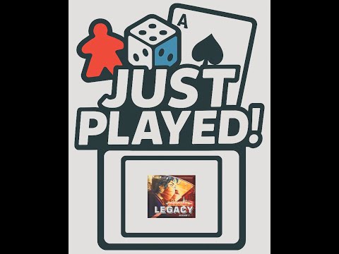 Just Played! - Pandemic Season 1 (Quick Review)