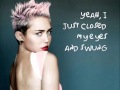 Mily Cyrus - Wrecking Bal (Lyrics) 