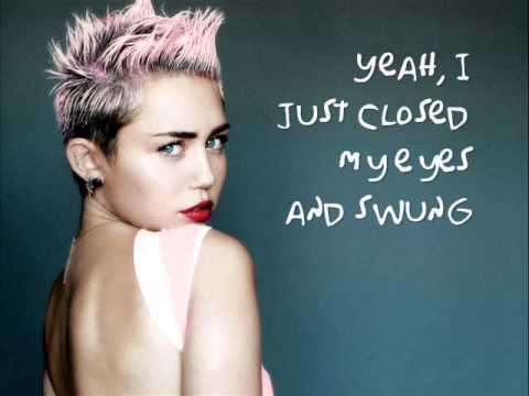 Mily Cyrus - Wrecking Bal (Lyrics)