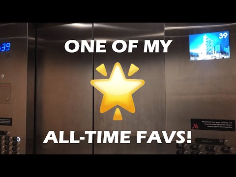 A Quick Elevator Ride on this Amazing Otis Skyrise - Marriott Marquis in Chicago, IL!