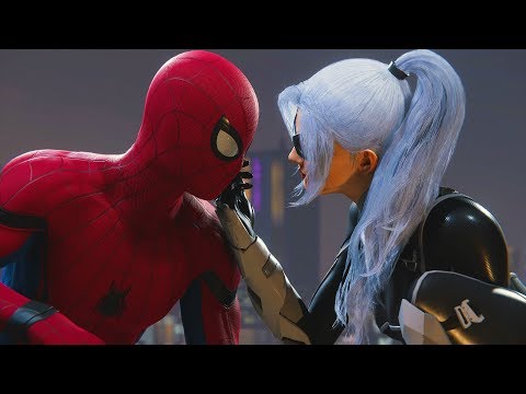 Spider Man Chases Black Cat through New York City | The Heist DLC! Spider-man (PS4) Walkthrough Pt.3
