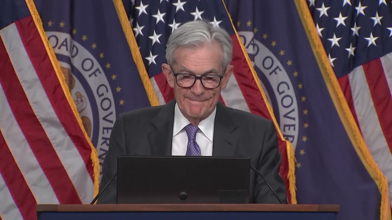 Fed Chair Jerome Powell speaks after Federal Reserve cuts interest rates for third time