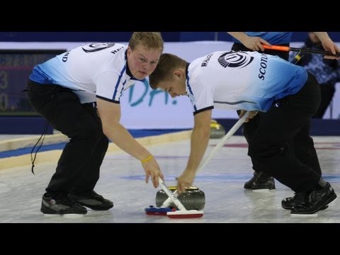CURLING: World Junior Chps 2013 - Men Final SCO-RUS