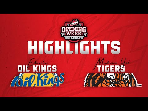 Edmonton Oil Kings at Medicine Hat Tigers 9/21 | WHL Highlights 2024-25