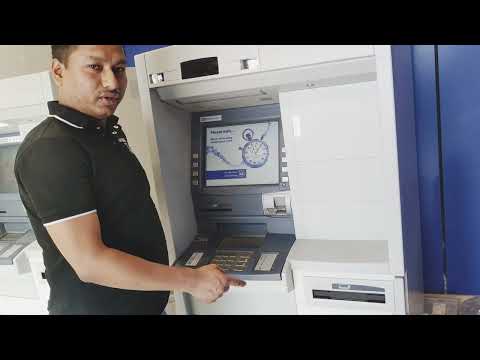 PLC Debit Card Working Cash Withdraw ATM Booth In Saudi Arab 💥💥