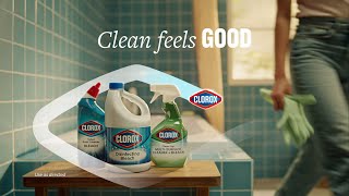 Clorox With Clorox, clean feels satisfying