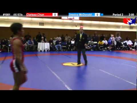 NYAC 48 KG / 105.75 lbs: Clarissa Chun vs. Jessica McDonald
